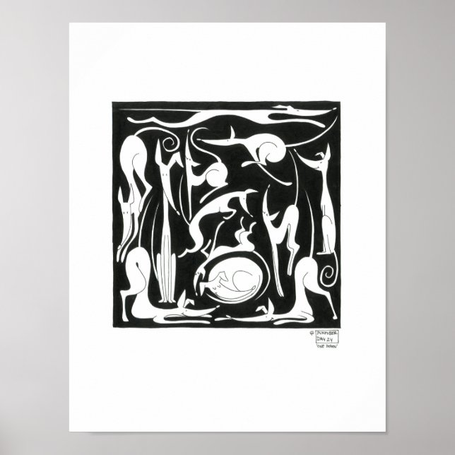 Poster "One Dozen" (Devant)