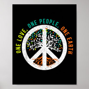 Poster One Love One People One Earth Journée Internationa