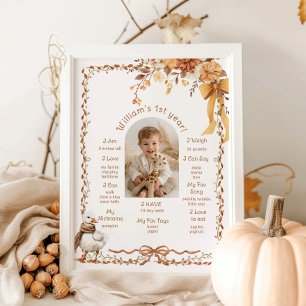 Poster One Silly Goose Fall 1er Anniversaire photo Jalon