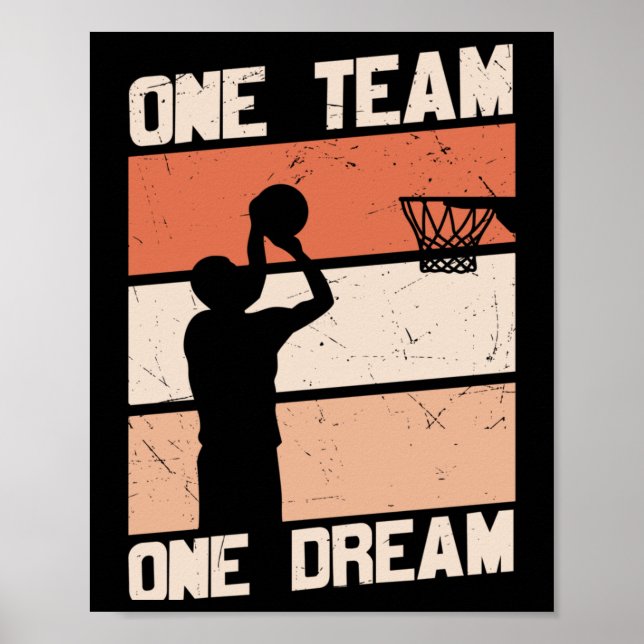 Poster One Team One Dream (Devant)