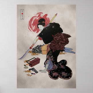 Poster Onna-Bugeisha Ishi-jo
