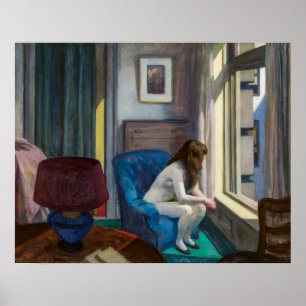 Poster Onze heures Edward Hopper