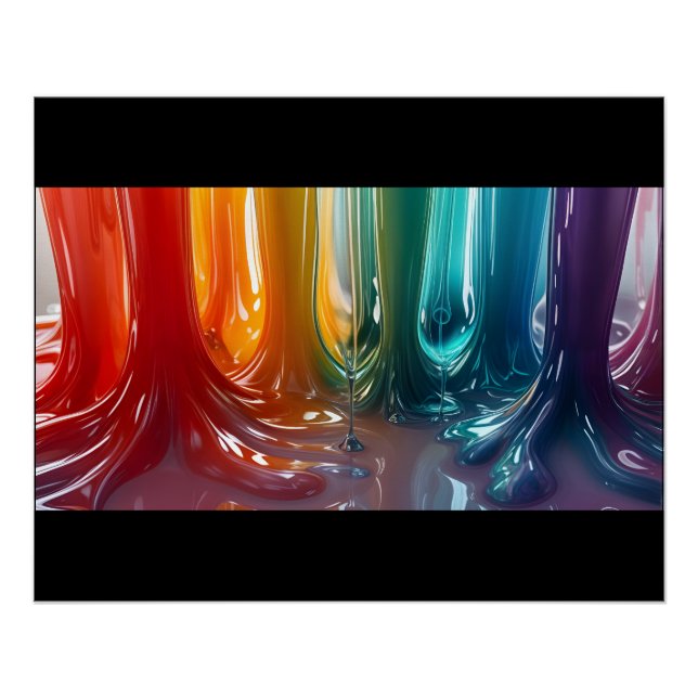 Poster Oobleck Trees (Devant)