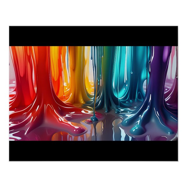 Poster Oobleck Trees (Devant)
