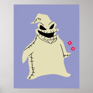 Poster Oogie Boogie   Oeil de serpent