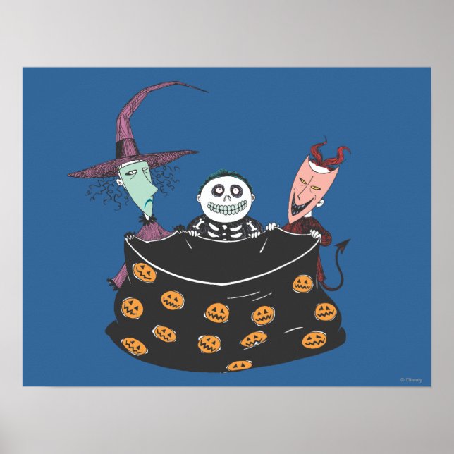 Poster Oogie's Boys - Trick or Treat (Devant)