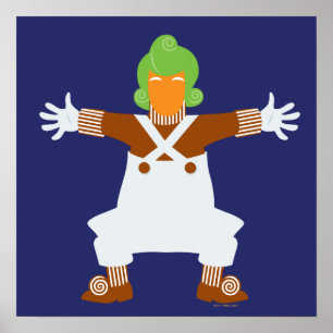 Poster Oompa Loompa Arms Out
