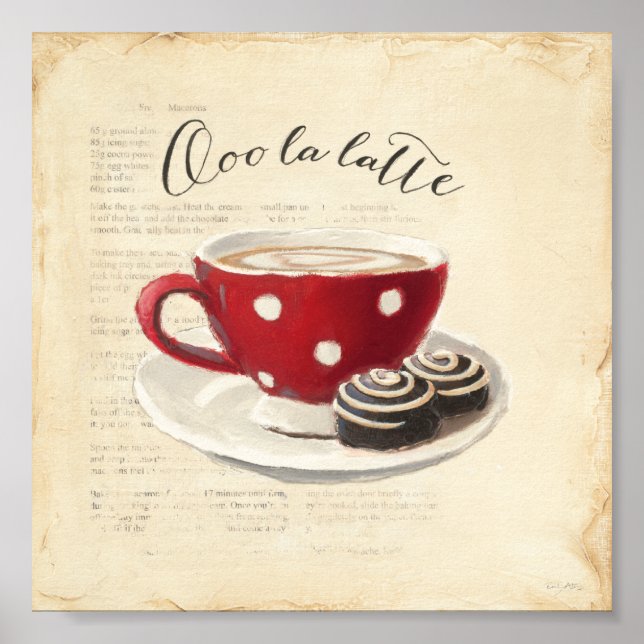 Poster Ooo La Latte (Devant)