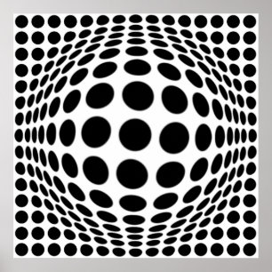 Poster Op Art