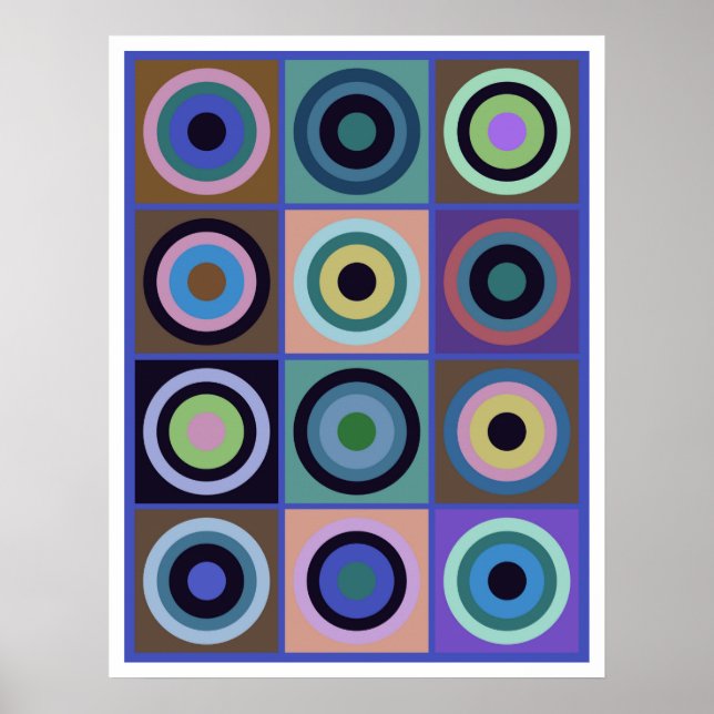 Poster Op Art #21 (Devant)