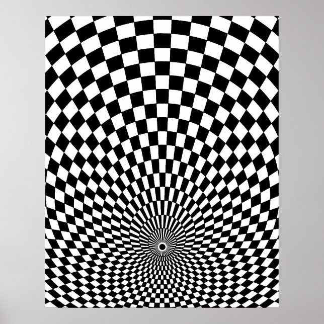 Poster OP -Art #2 à Emporio Moffa (Devant)