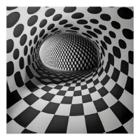Op Art Noir Et Blanc