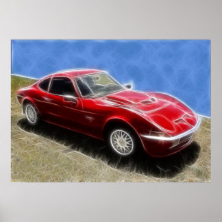 Poster Opel GT