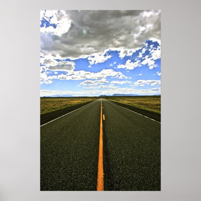 Poster Open Road (Devant)
