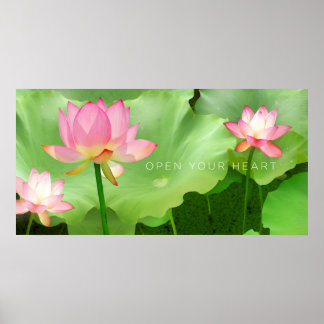 Poster 'Open Your Heart'