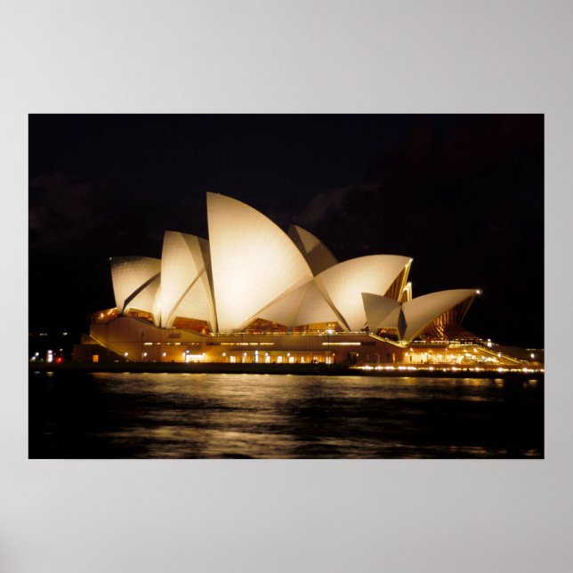 Poster Opéra de Sydney (Devant)