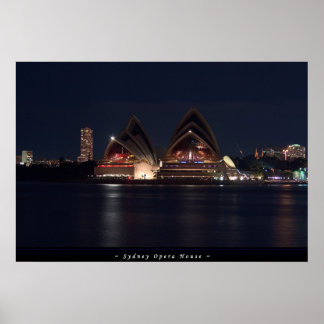 Poster Opéra de Sydney