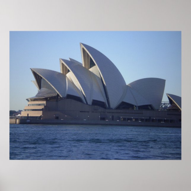 Poster Opéra de Sydney (Devant)
