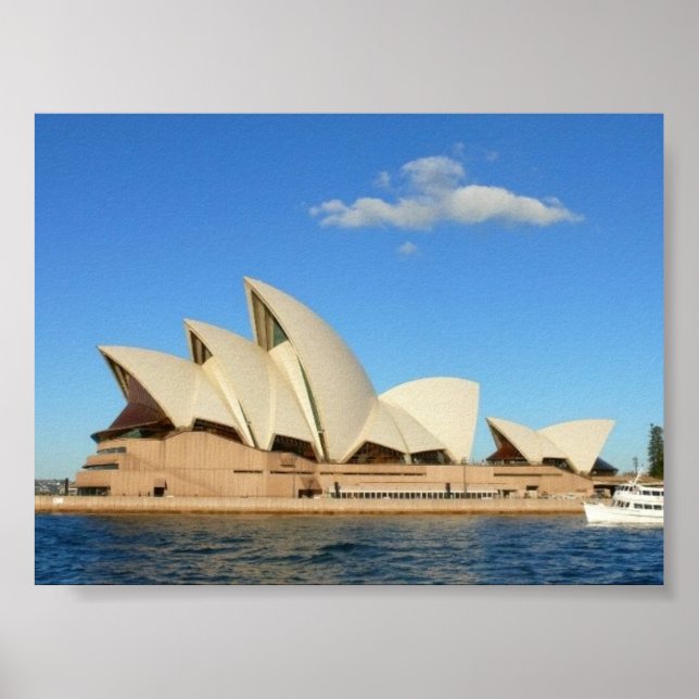 Poster Opéra de Sydney (Devant)