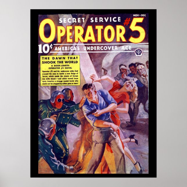 Poster Opérateur de service secret 5 - nov.-déc. 1938a_Pu (Devant)