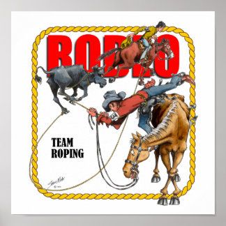 Poster Opérateurs de Rodeo