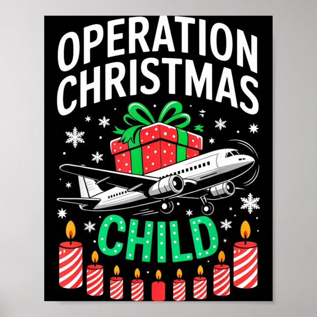 Poster Operation Christmas Child Family Matching Xmas Fun (Devant)