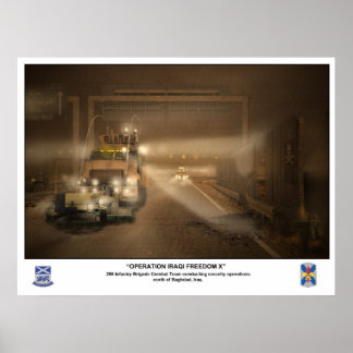 Poster Opération Liberté irakienne