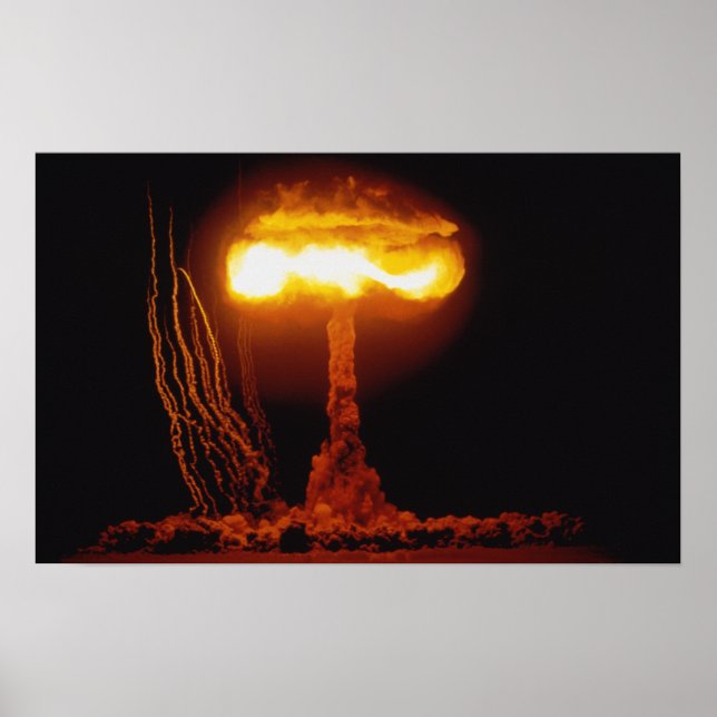 Poster Opération Upshot Knothole, événement CLIMAX (Devant)