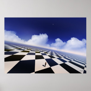 Poster Opposúx sans fin - copie surréaliste