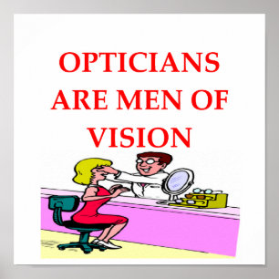 Poster opticien