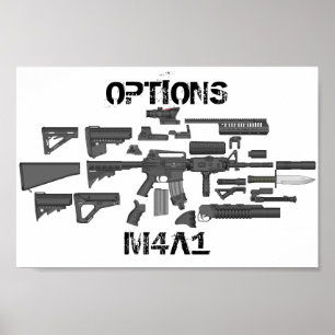 Poster Options M4A1