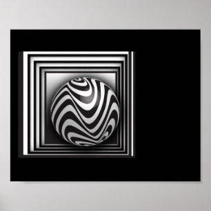 Poster Optique via Formes