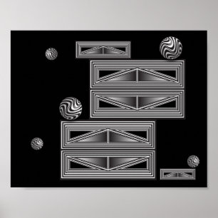 Poster Optique via Formes