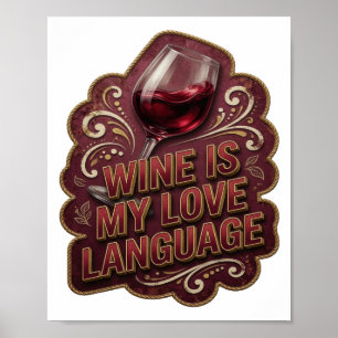 Poster Or Amour Vin Jouet v2
