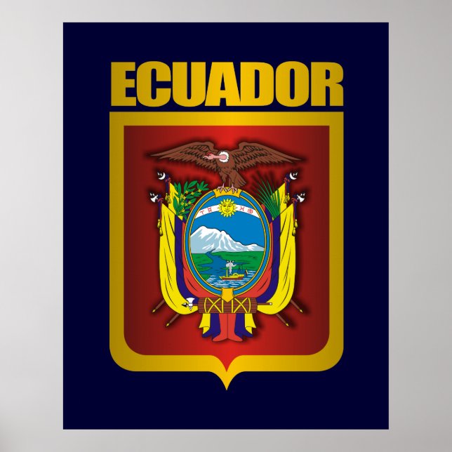 Poster "Or de l'Equateur" (Devant)