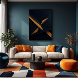 Poster Or Luxe Doré