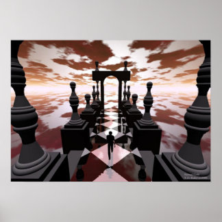 Poster Or surréaliste