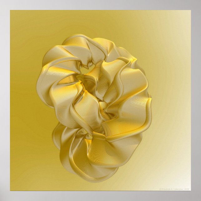 Poster Or uni (Devant)