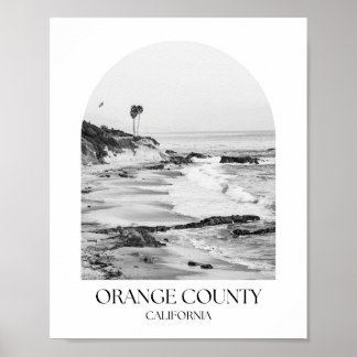 Poster Orange County California Arch Photo Print