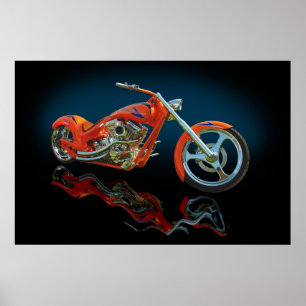 Poster Orange cruisé