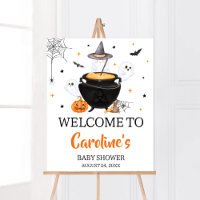 Orange Ghost Halloween Baby brasse Bienvenue