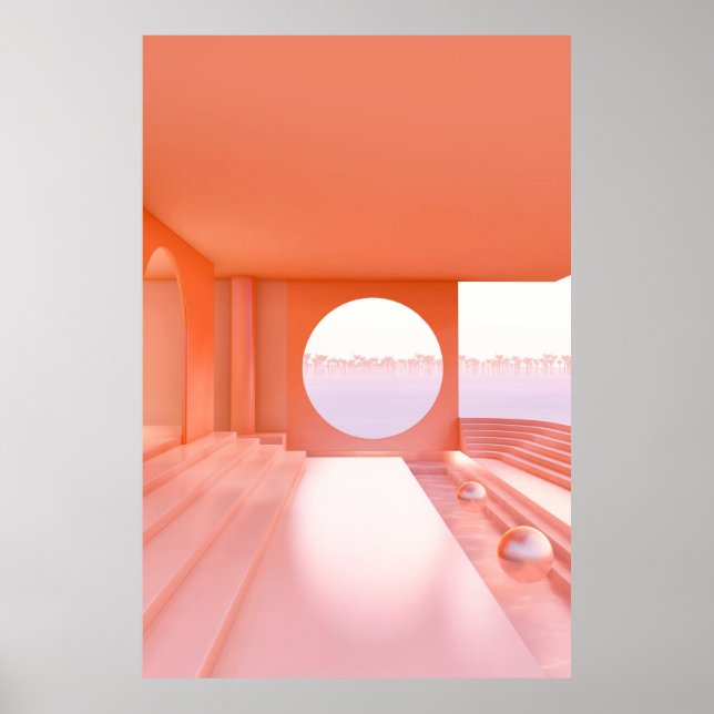 POSTER ORANGE I (Devant)