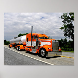 Poster Orange Ya Jealous Kenworth