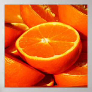 Poster Oranges Photograph