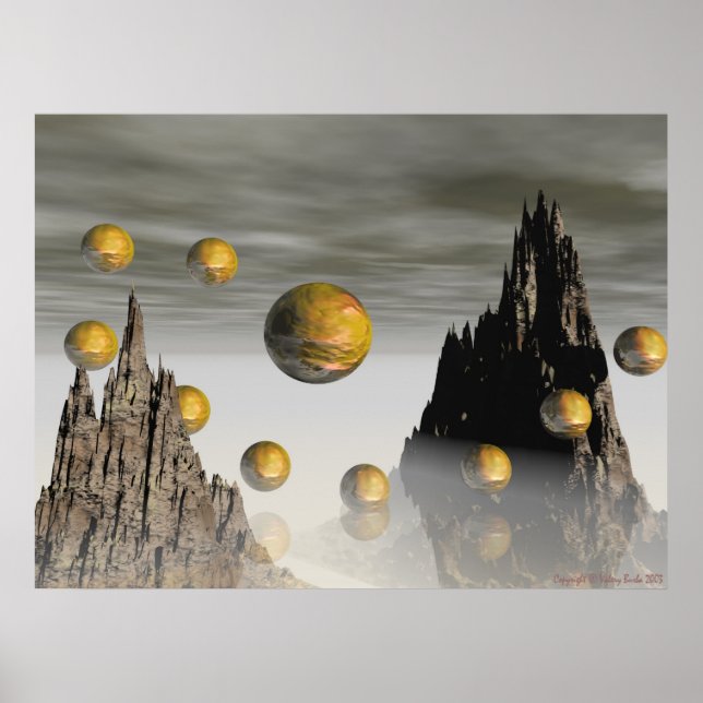 Poster Orbite mystique (Devant)