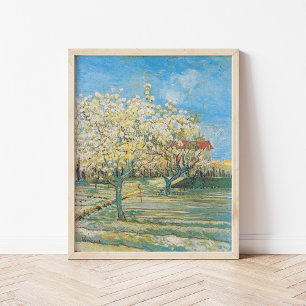 Poster Orchard en fleurs   Vincent Van Gogh