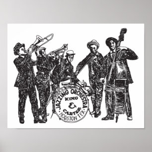 Poster Orchestre de Jazzing