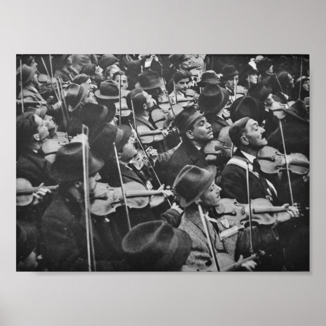 Poster Orchestre tzigane (Devant)