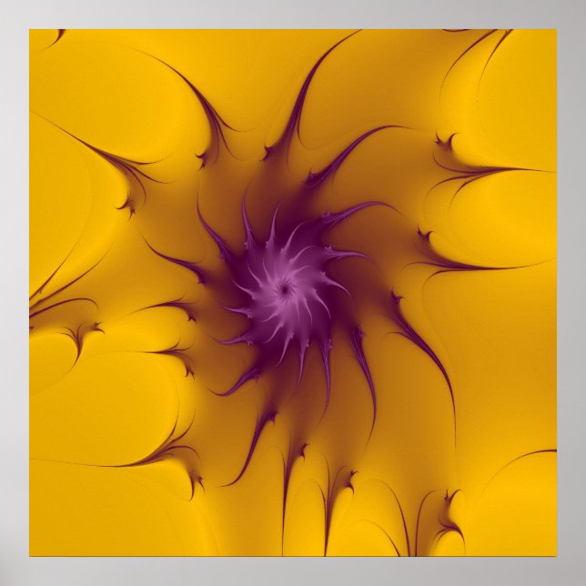 Poster Orchidée intérieure (Devant)