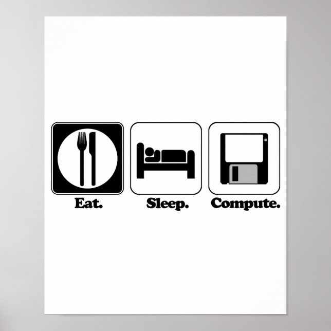 Poster ordinateur de veille (Devant)